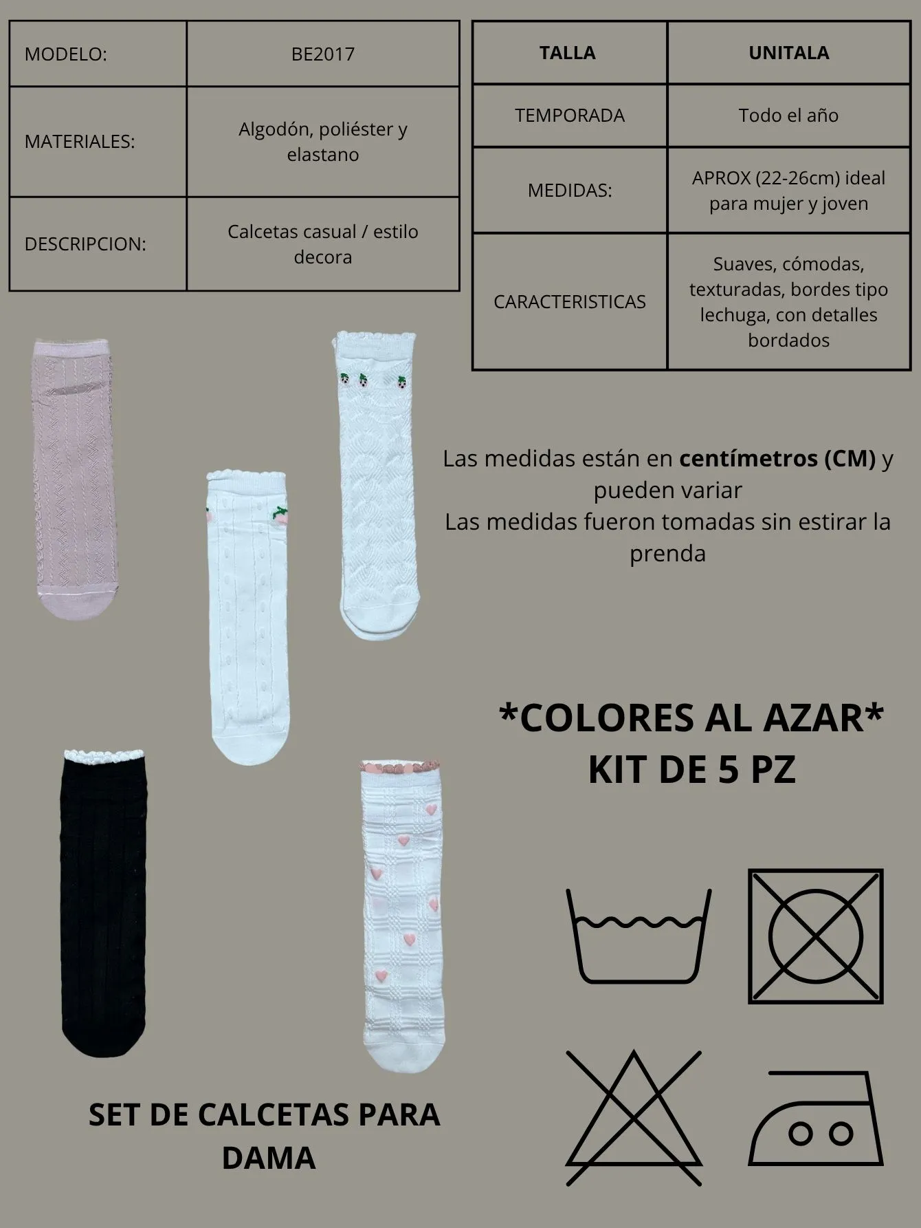 BE2017 KIT 5 PZ 2433